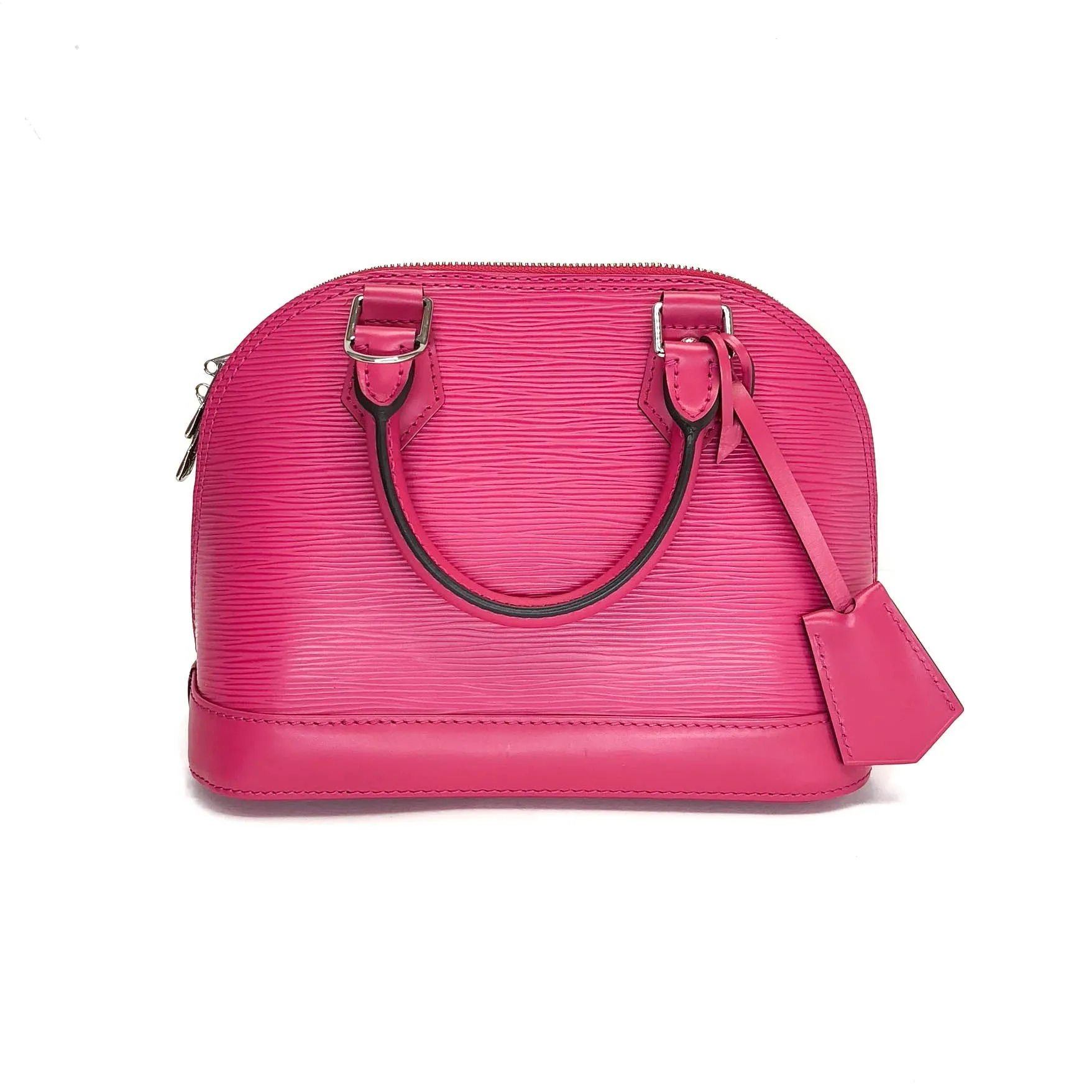 Alma BB Epi Leather Deep Pink