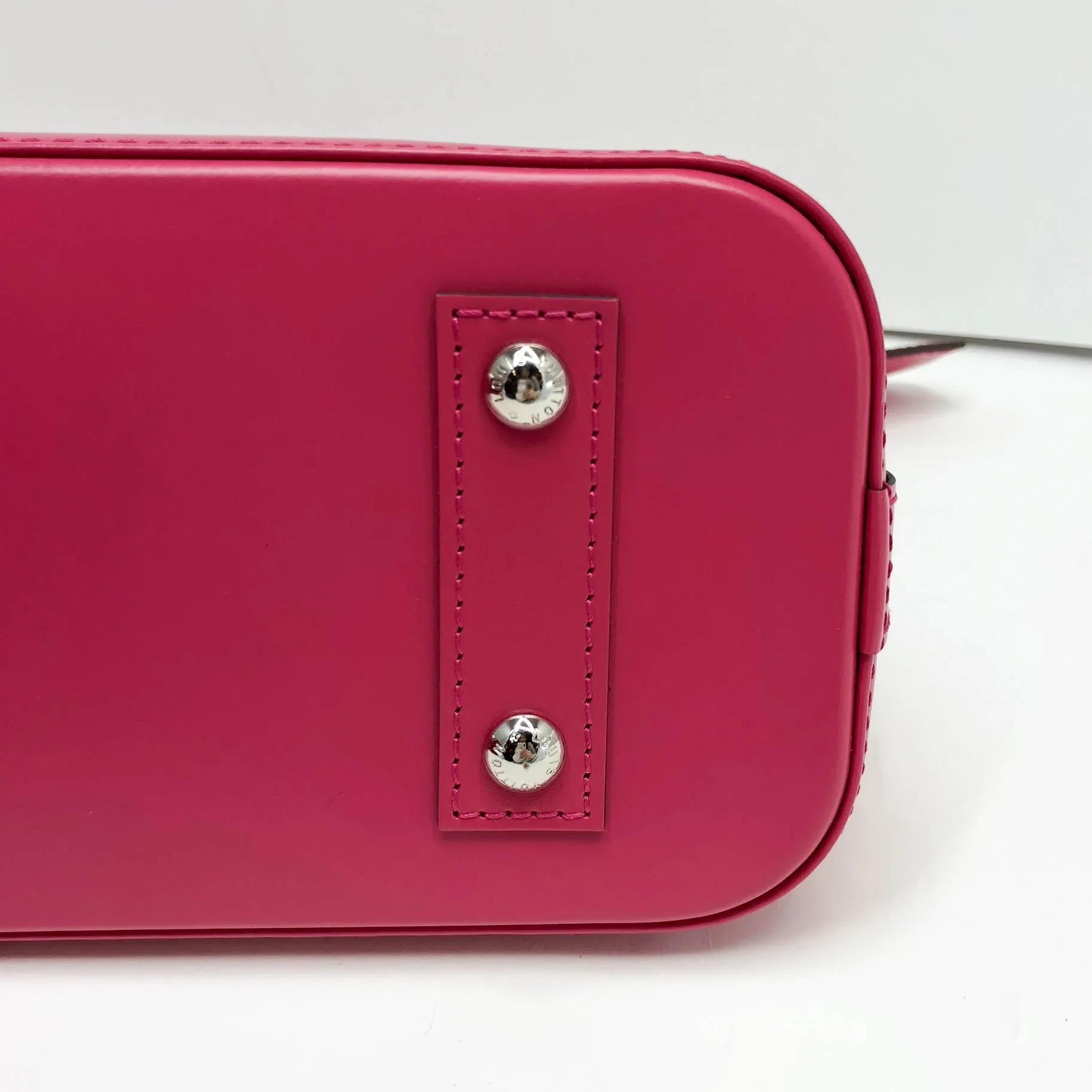 Alma BB Epi Leather Deep Pink