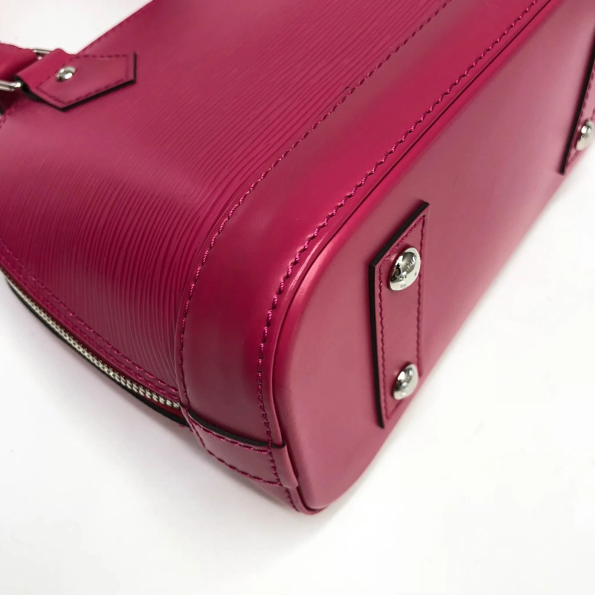 Alma BB Epi Leather Deep Pink