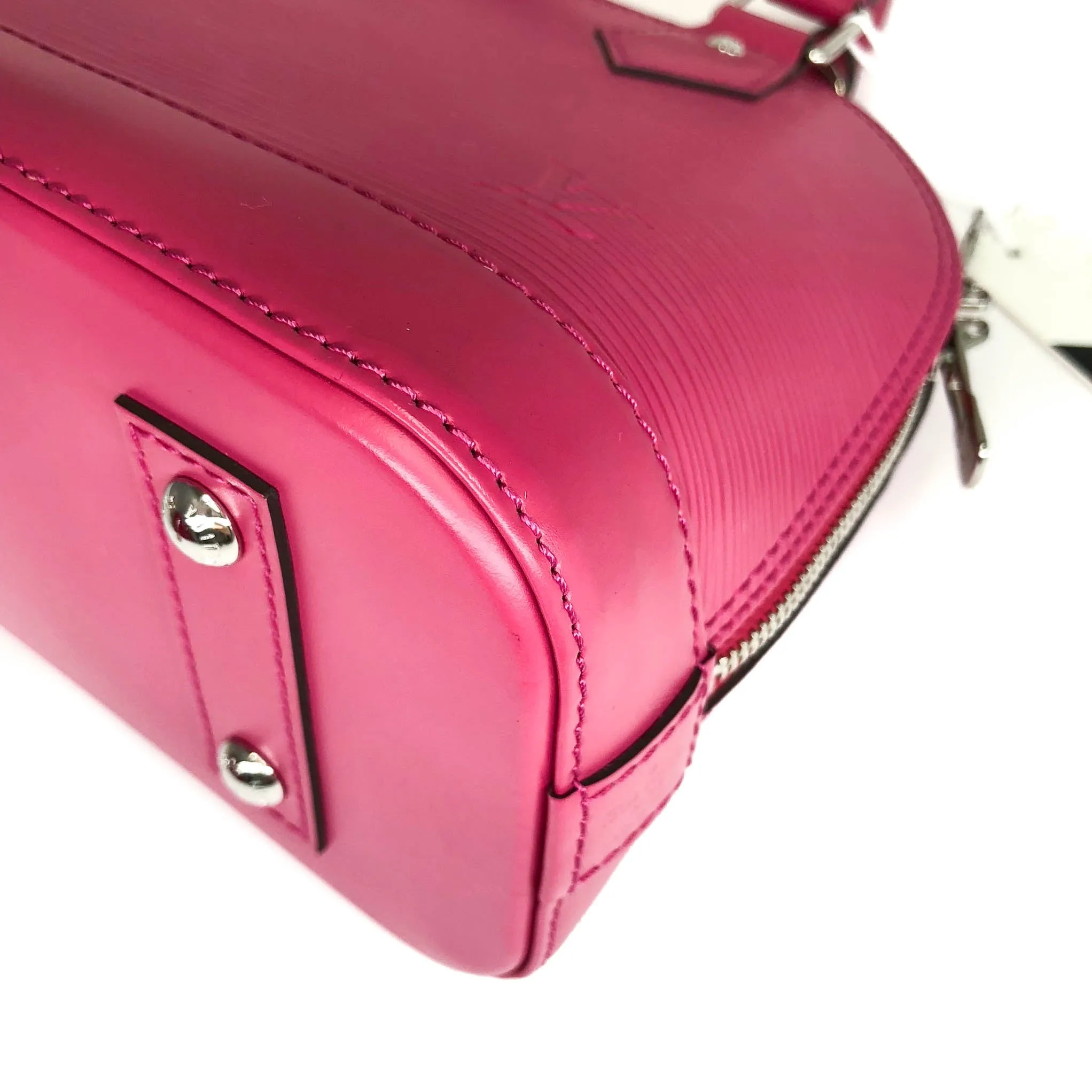 Alma BB Epi Leather Deep Pink