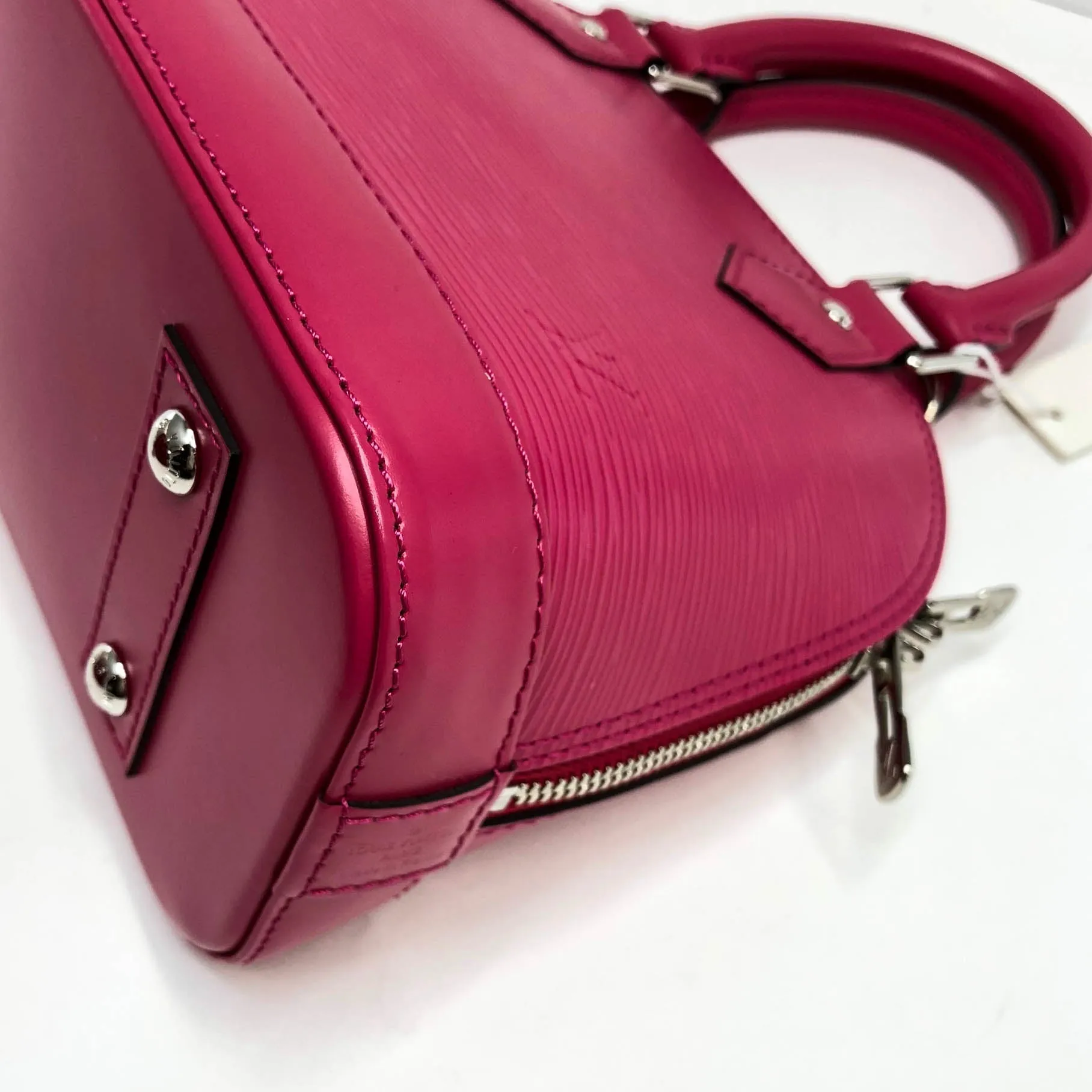 Alma BB Epi Leather Deep Pink