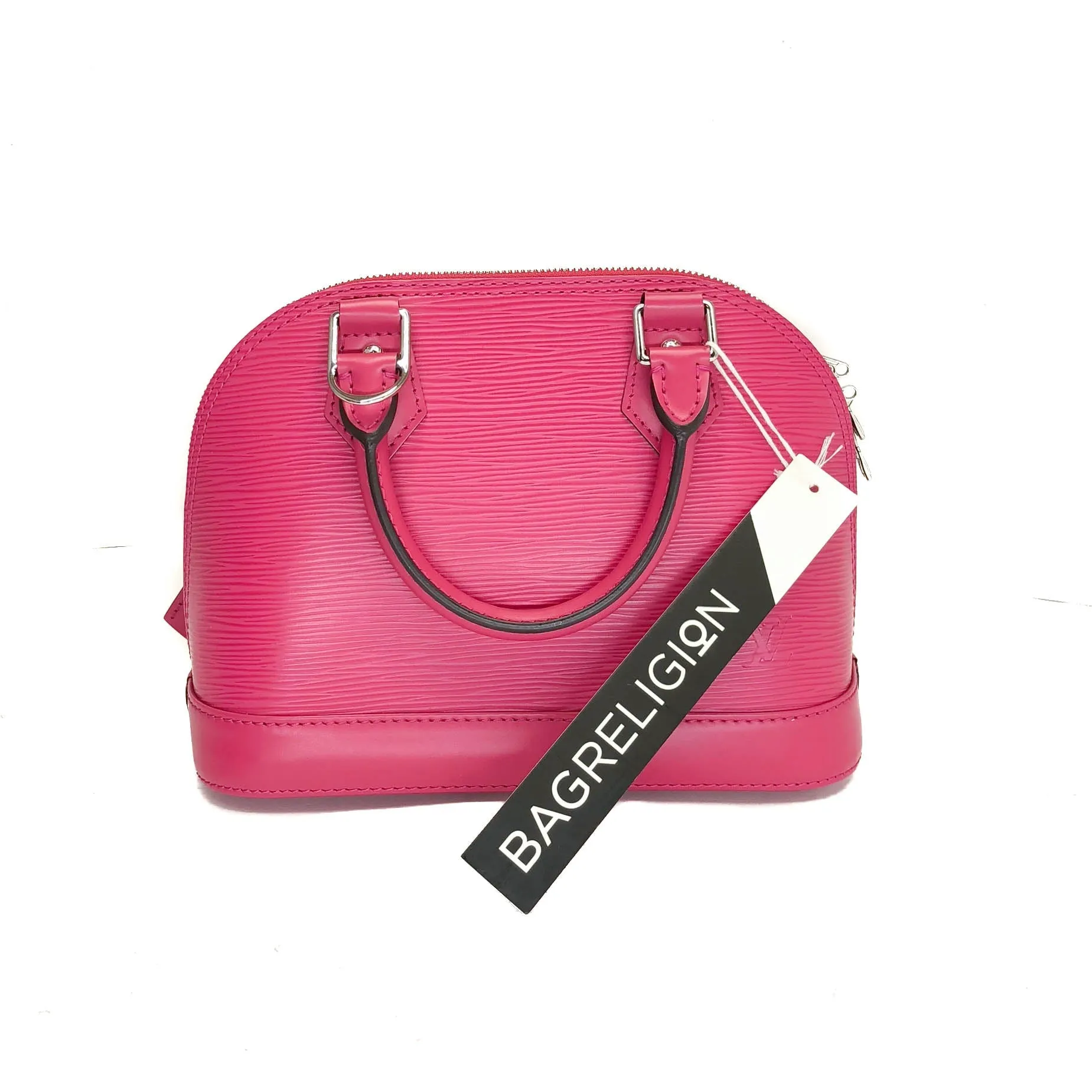 Alma BB Epi Leather Deep Pink