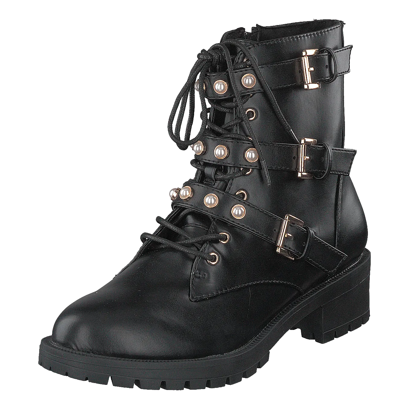 Biapearl Biker Boot Black