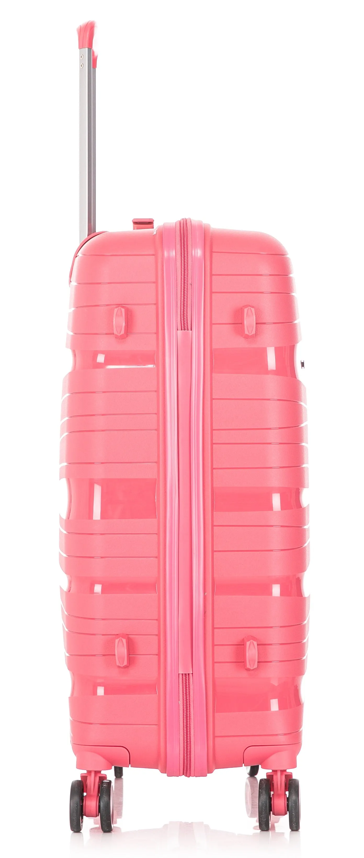 Cabin Spinner Suitcase - Crack Resistant - PP801 - Pink