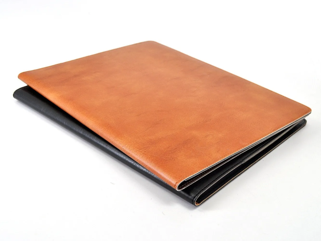 Chelsea Italian Leather Padfolio - Tan