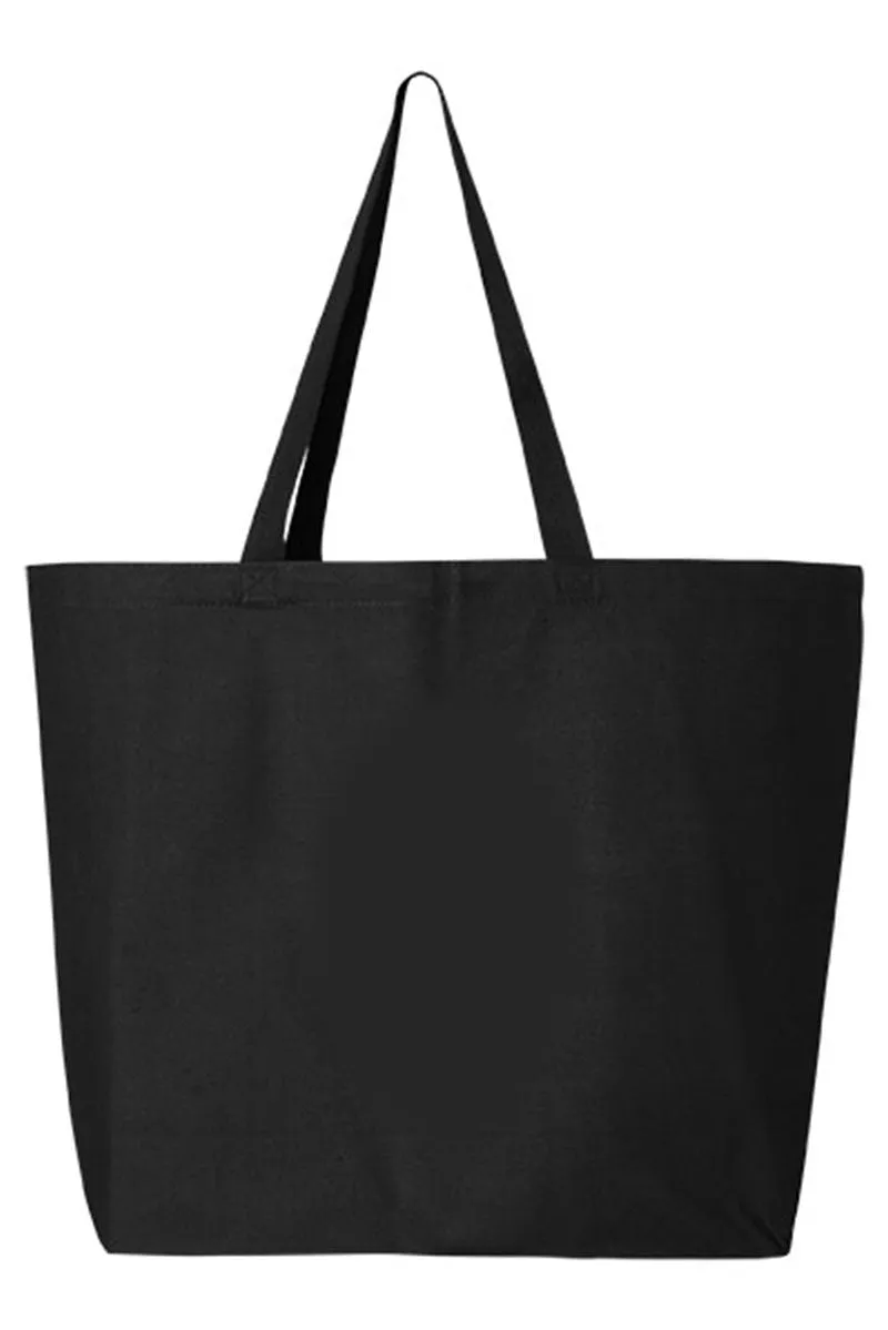 Cherry Love And Coquette Bows Canvas Jumbo Tote