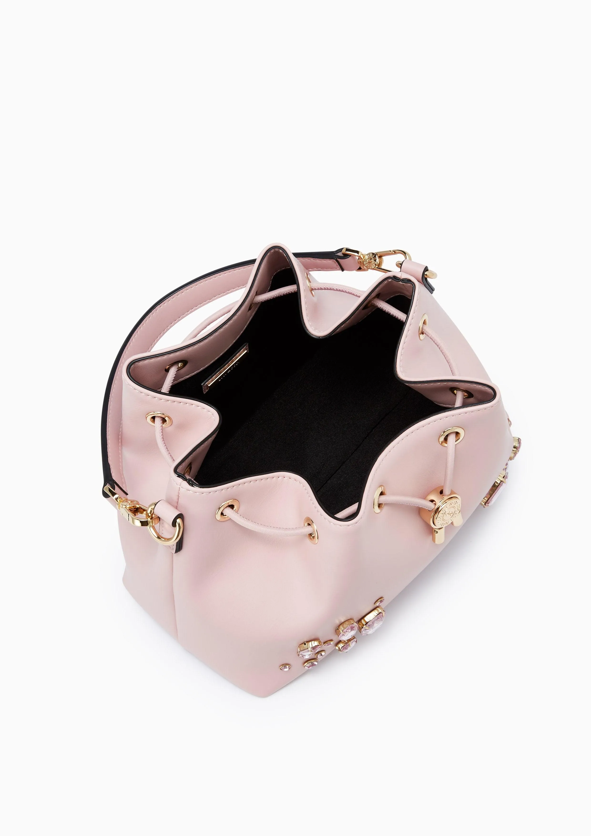 Gareth Diamond Bucket Bag S Pink