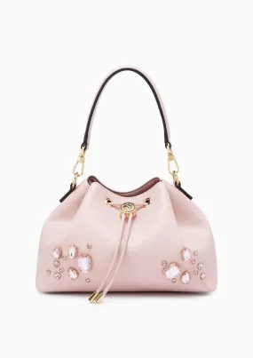 Gareth Diamond Bucket Bag S Pink