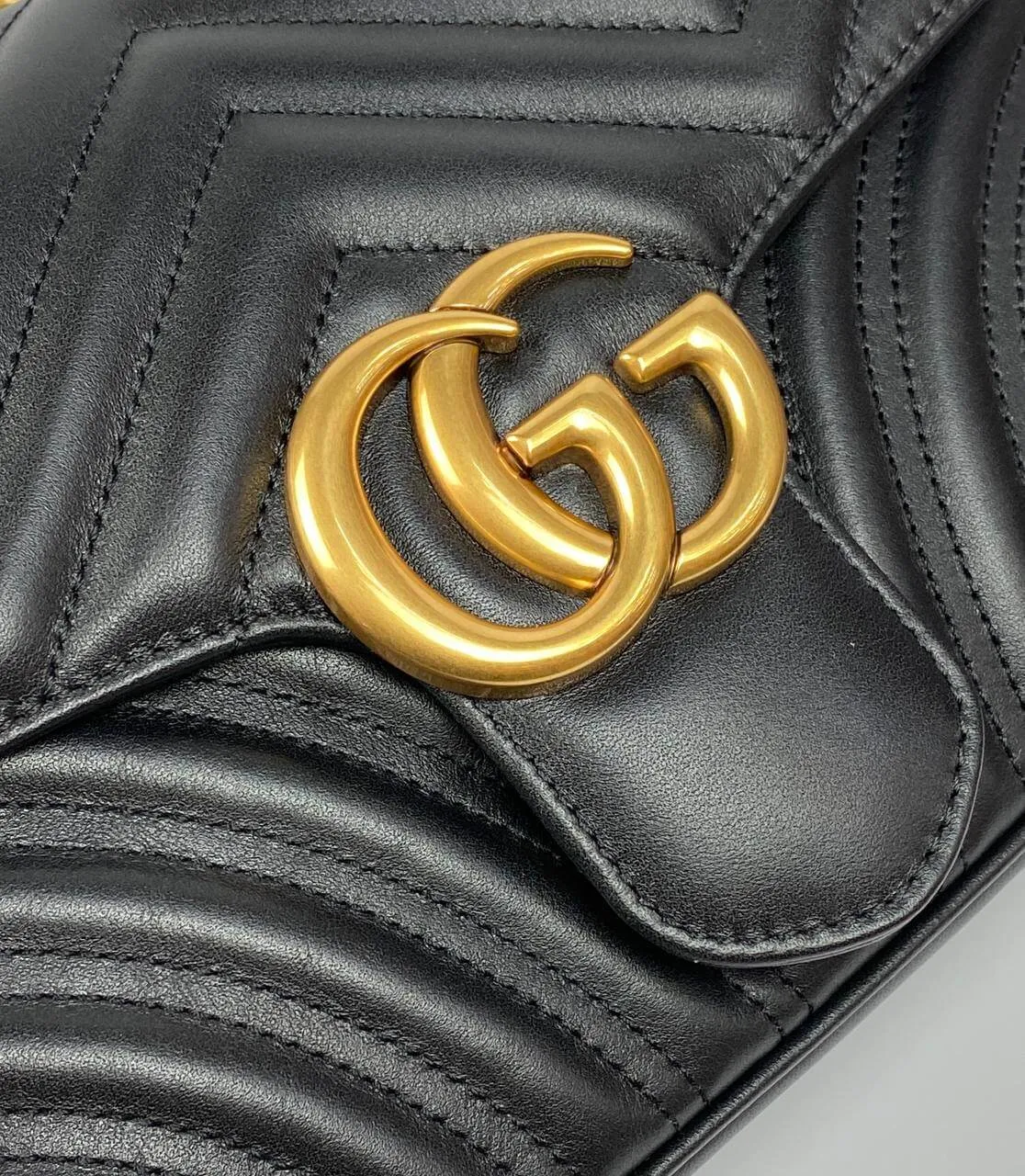 Gucci GG Marmont small cross-body bag black