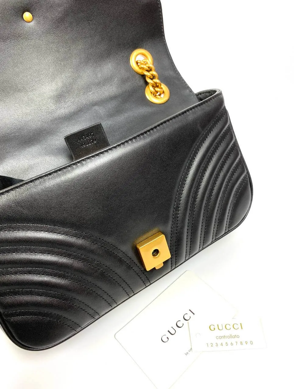 Gucci GG Marmont small cross-body bag black