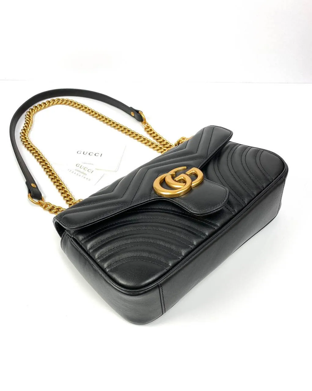 Gucci GG Marmont small cross-body bag black