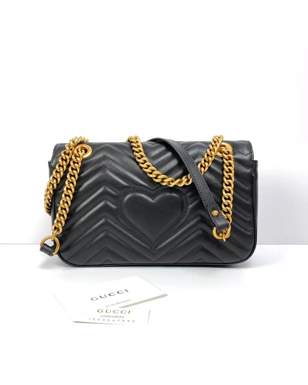 Gucci GG Marmont small cross-body bag black