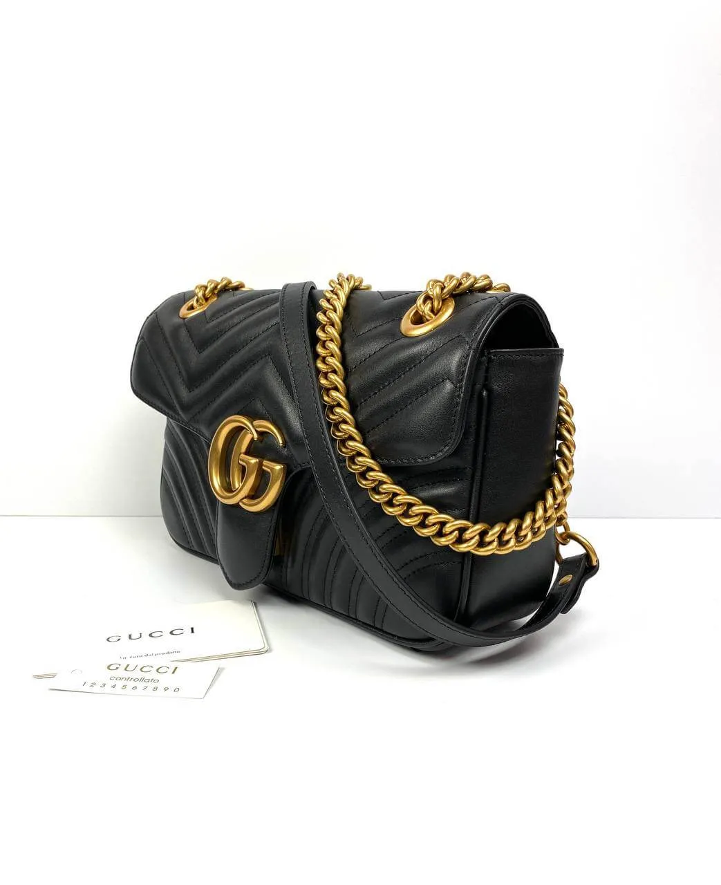 Gucci GG Marmont small cross-body bag black