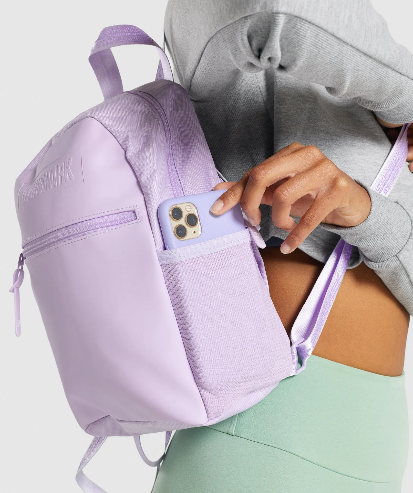 Gymshark Everyday Mini Backpack - Light Purple