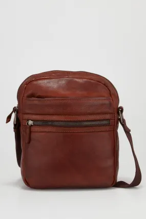 Hudson Leather Large Satchel