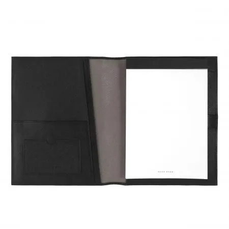 Hugo Boss Companion Black Folder A5 HLM008A