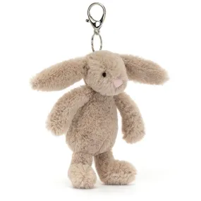 Jellycat Bashful Rabbit Beige Pendant for Bag