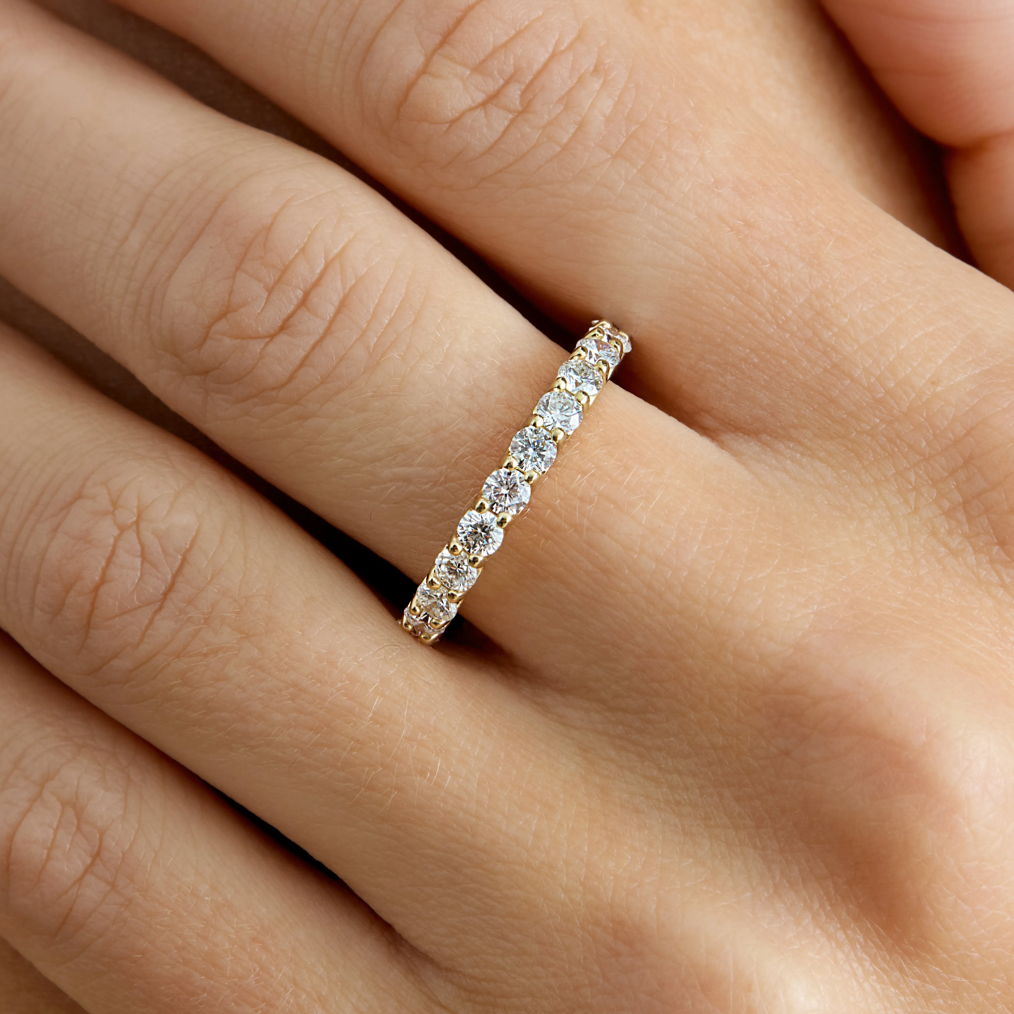 Lab Grown Diamond Eternity Band, Bellamy