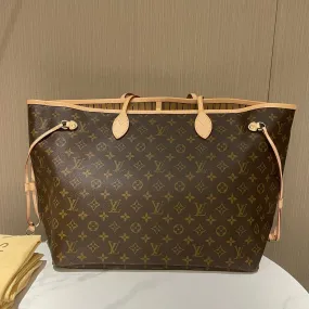 Louis Vuitton Neverfull Large Brown Monogram Tote 2011