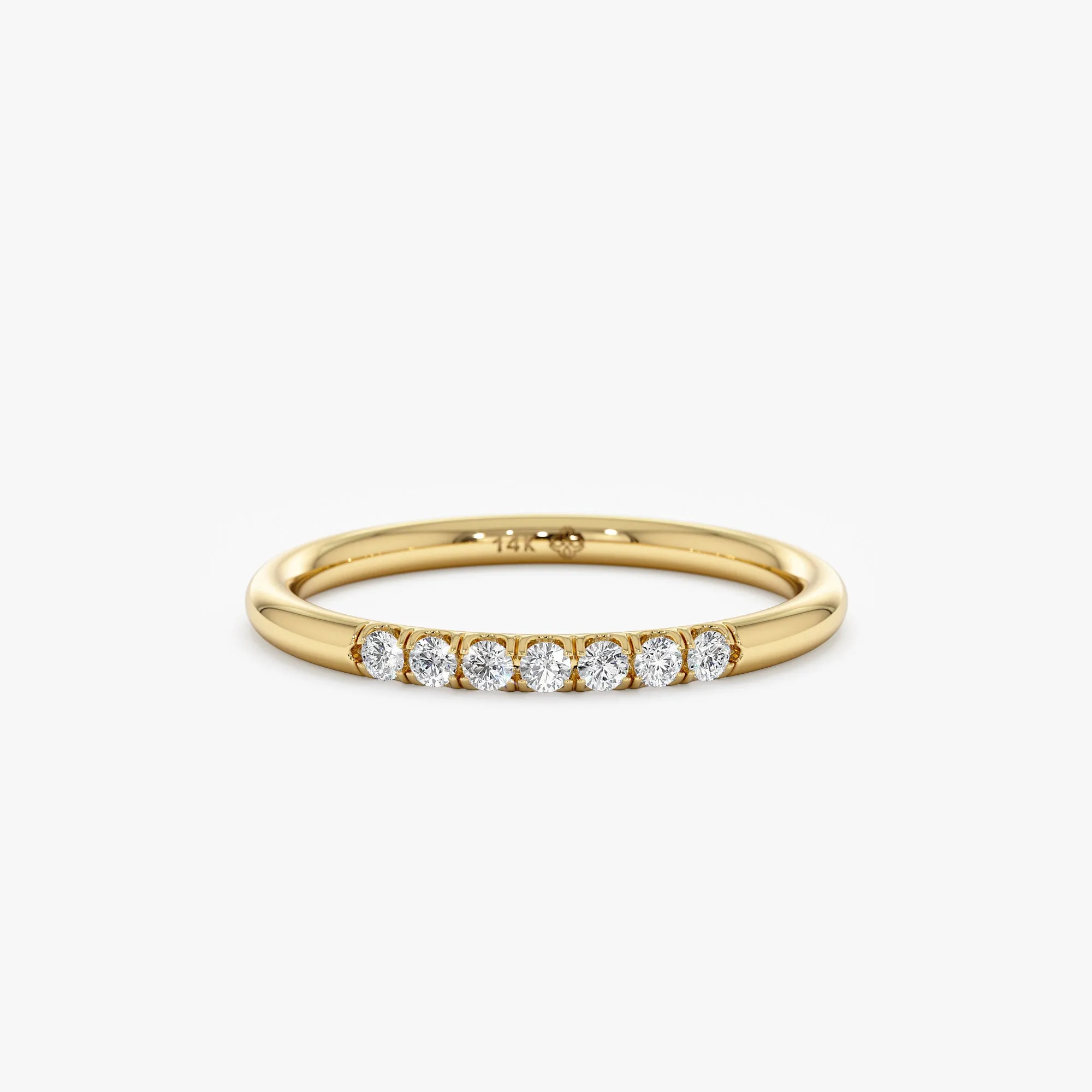 Natural Diamond Stacking Ring, Vanessa