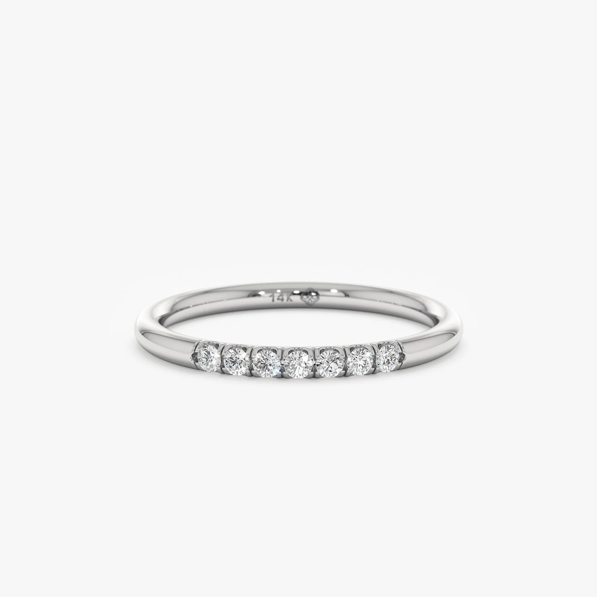 Natural Diamond Stacking Ring, Vanessa