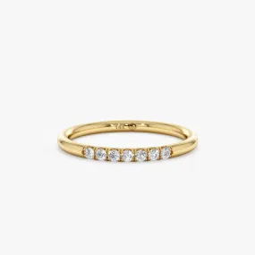 Natural Diamond Stacking Ring, Vanessa