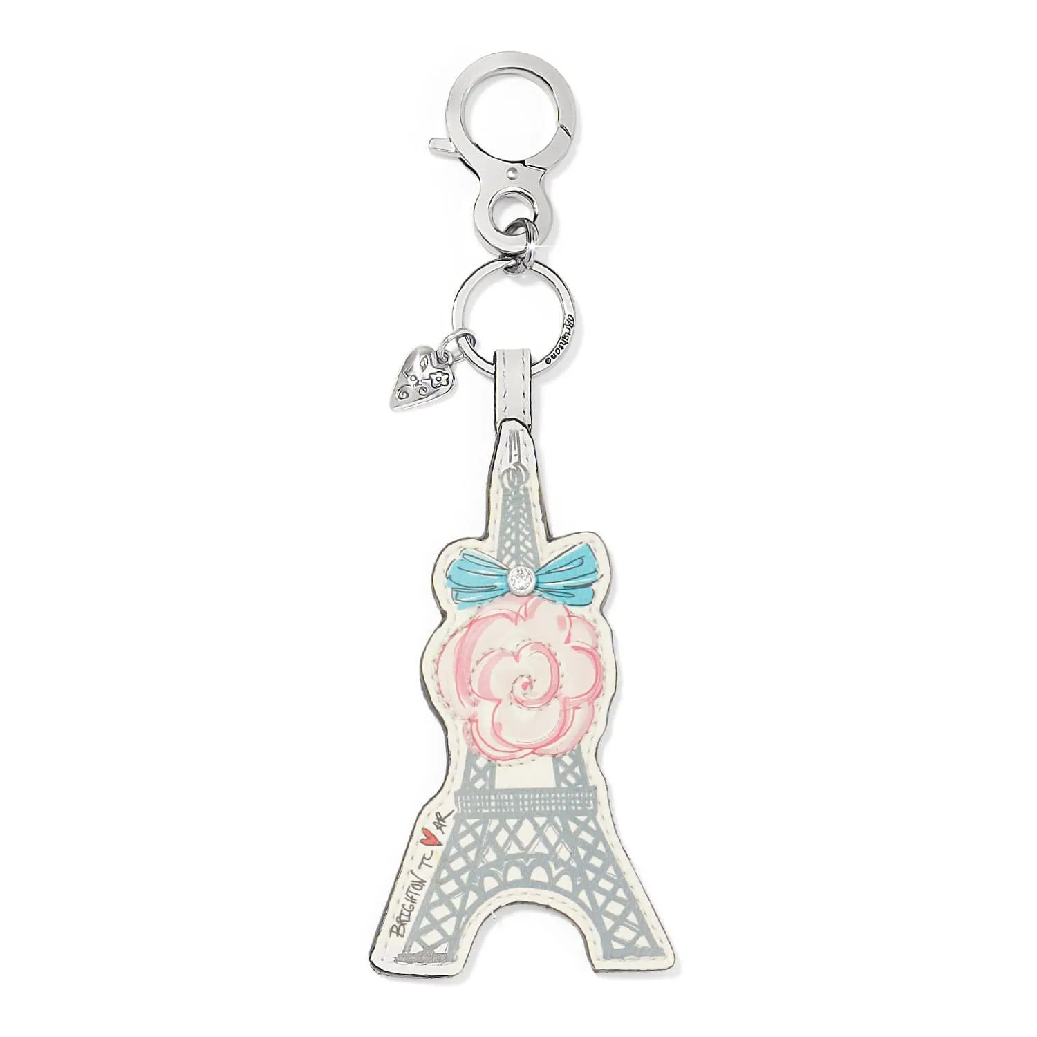 Paris Blooms La Tour Eiffel Handbag Fob