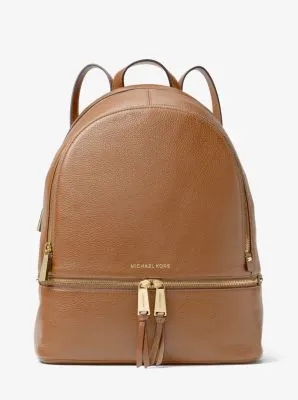 Rhea Large Leather Backpack