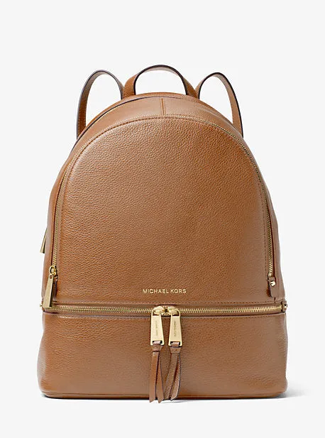 Rhea Large Leather Backpack