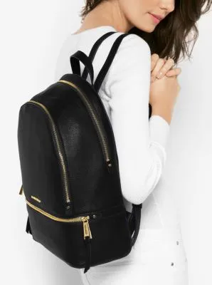 Rhea Large Leather Backpack