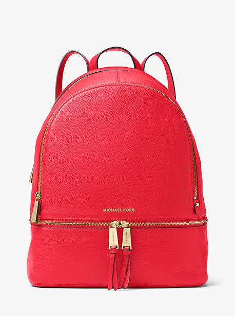 Rhea Large Leather Backpack