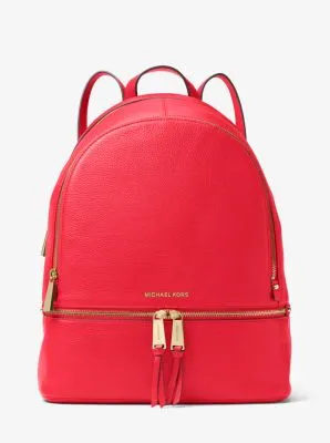 Rhea Large Leather Backpack