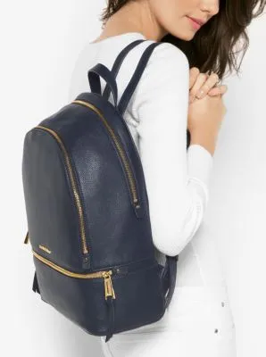 Rhea Large Leather Backpack