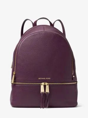 Rhea Large Leather Backpack