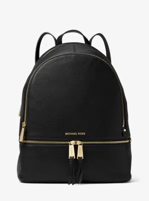 Rhea Large Leather Backpack