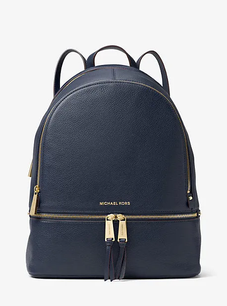 Rhea Large Leather Backpack