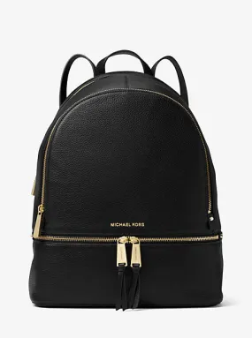 Rhea Large Leather Backpack