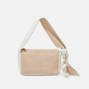 The Soft Knot Shoulder Bag in Natural