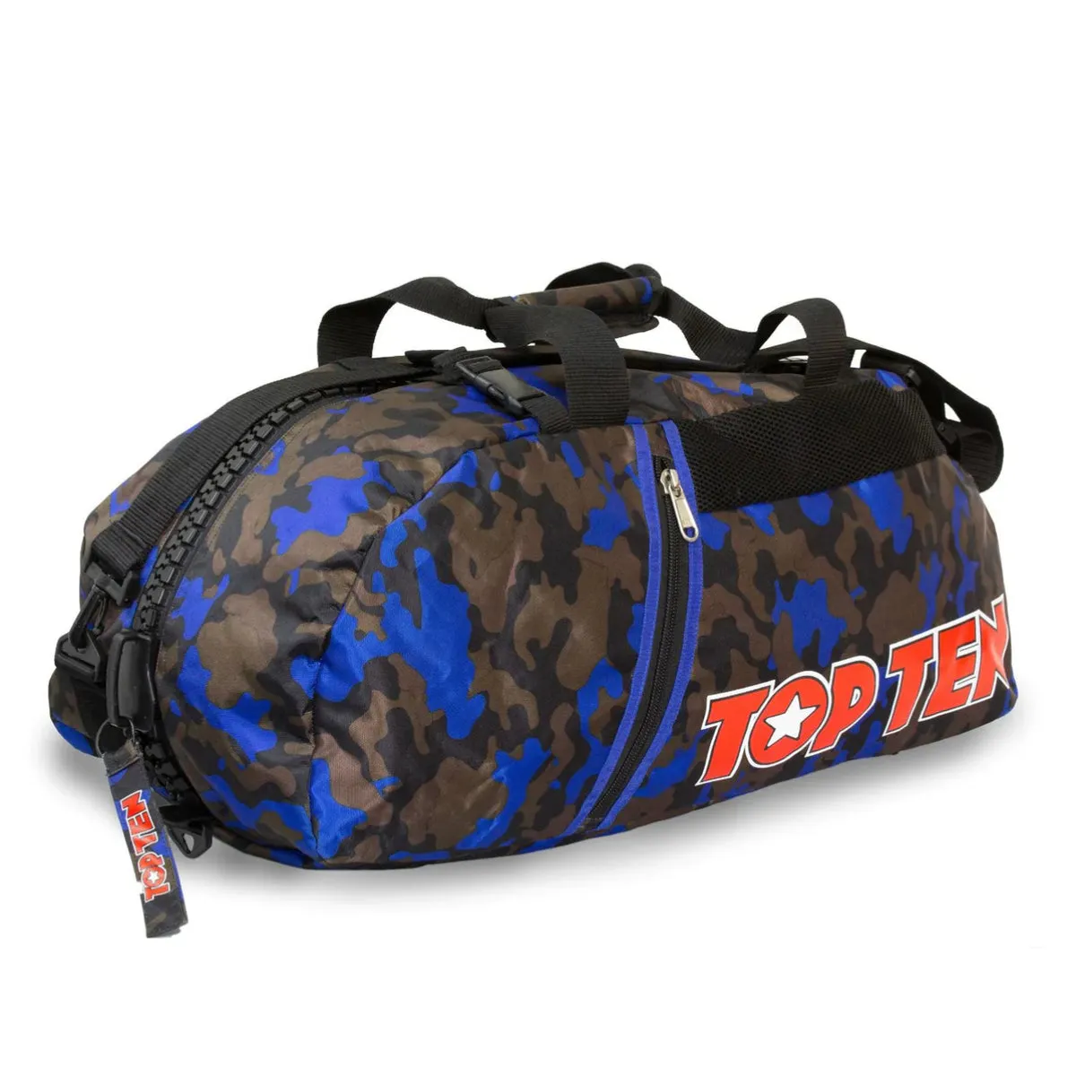 Top Ten Sportbag-Backpack Blue/Camo