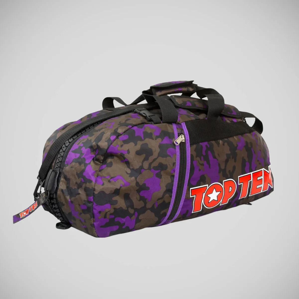 Top Ten Sportbag-Backpack Purple/Camo