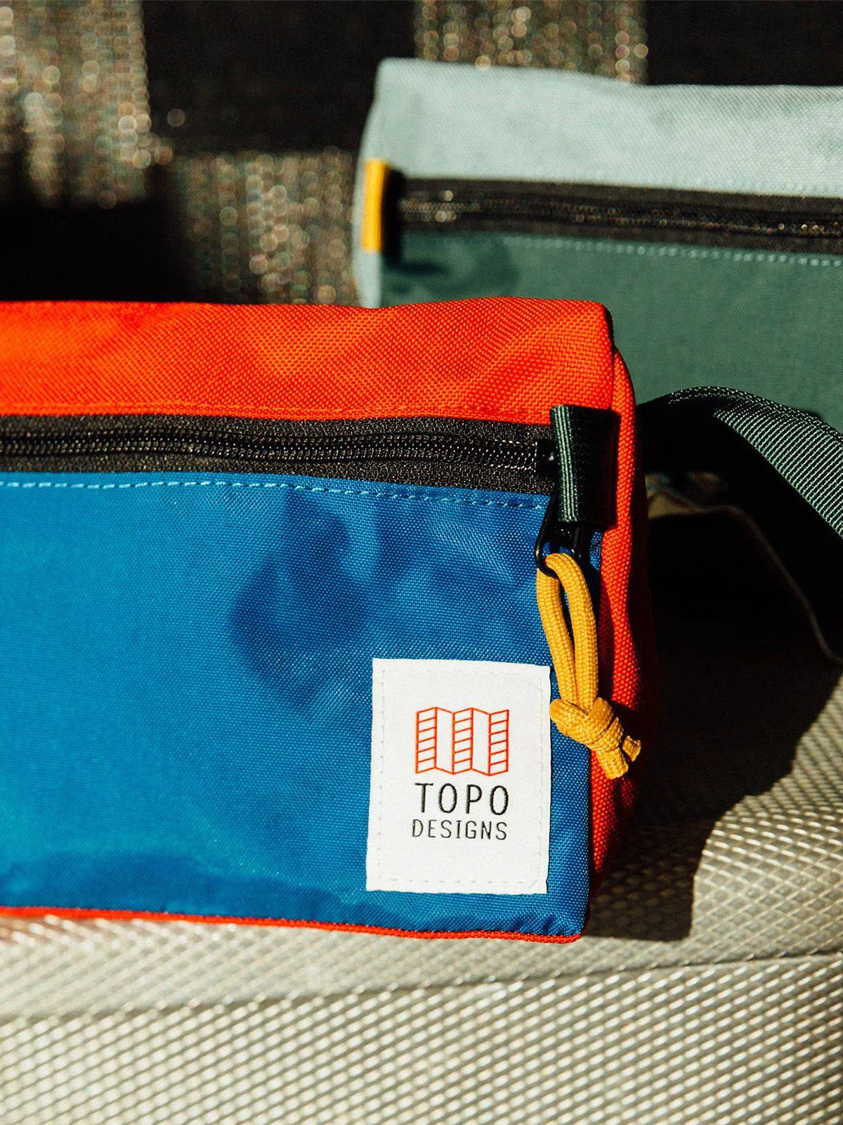 Topo Designs Dopp Kit Blue Red