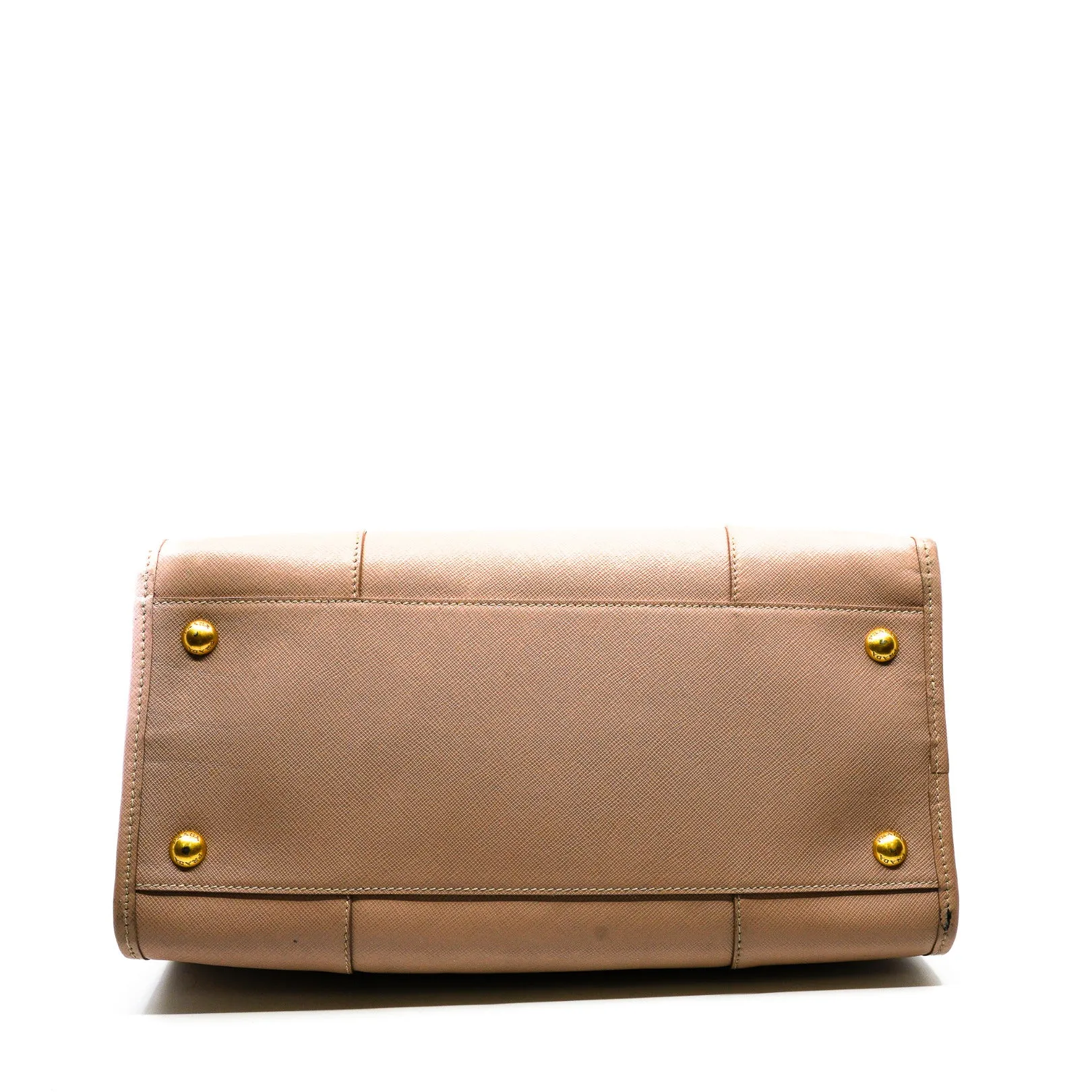 tote in saffiano leather beige color