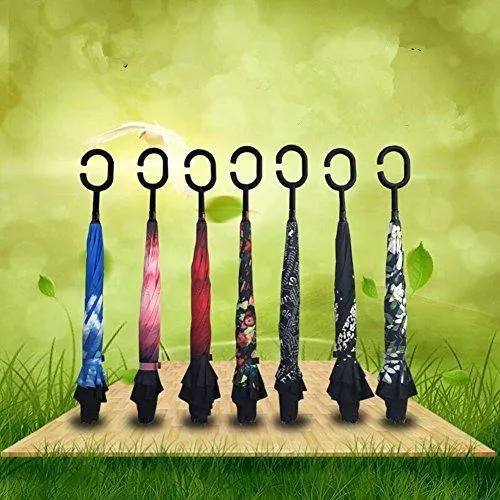 Travel Windproof Umbrella (Reverse Umbrella) - H01731