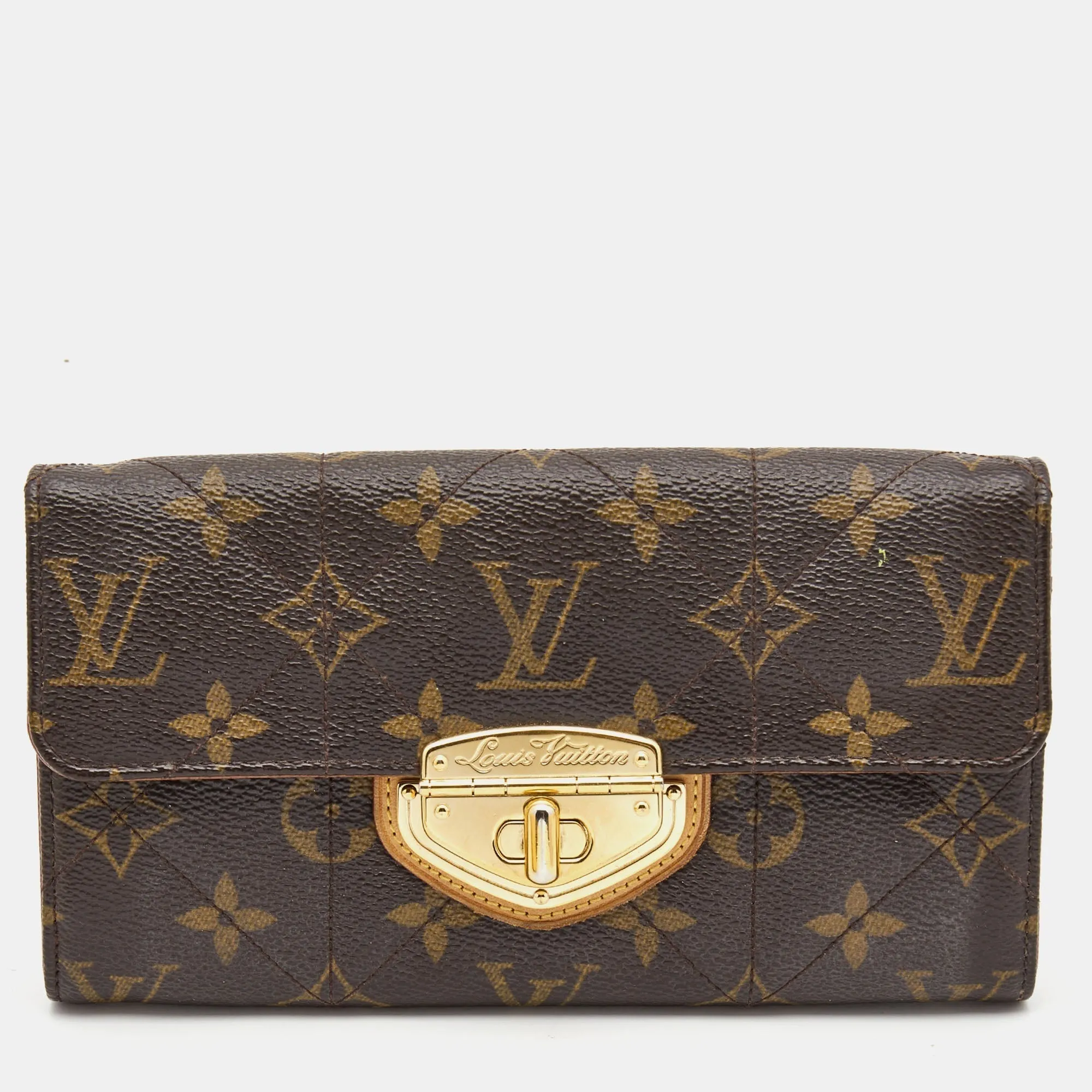 Trendy Inspired Louis Vuitton Monogram Canvas Etoile Sarah Wallet