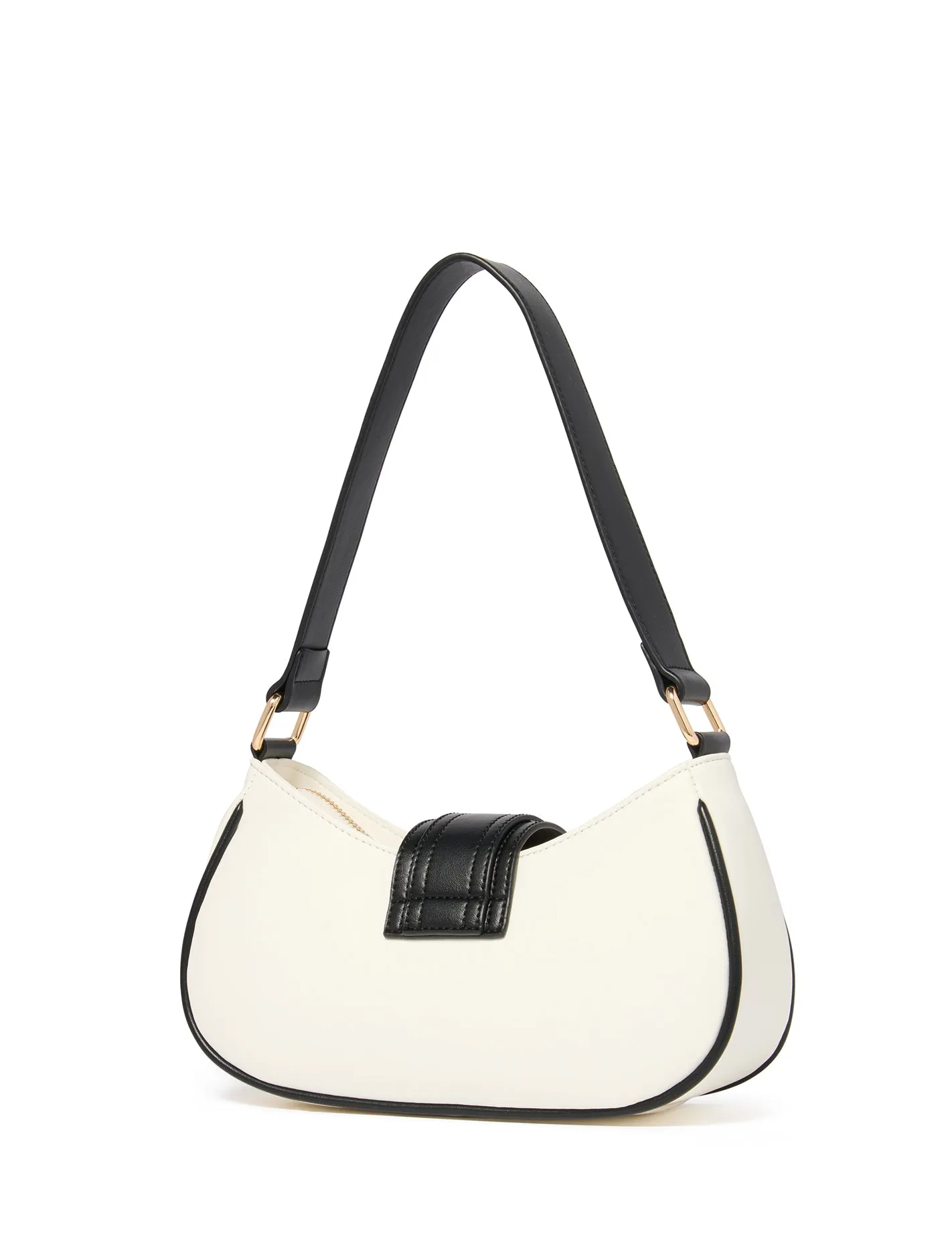 Wendy Panel Buckle Shoulder Bag